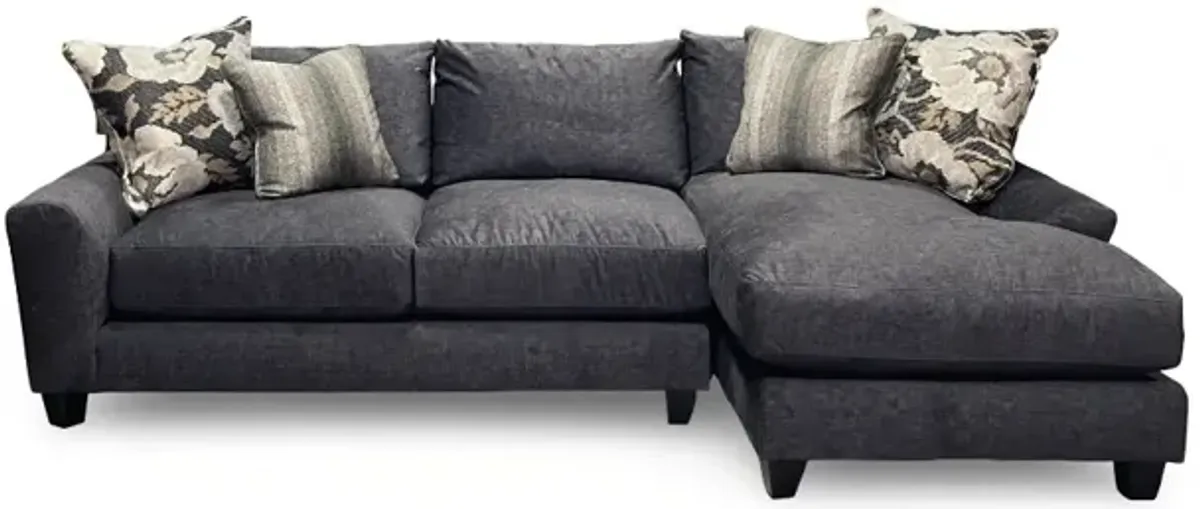 With Ottoman Argo Sectional with Right Chaise