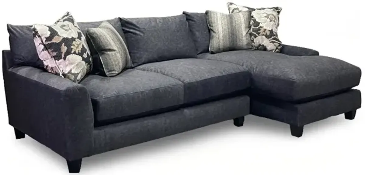 With Ottoman Argo Sectional with Right Chaise