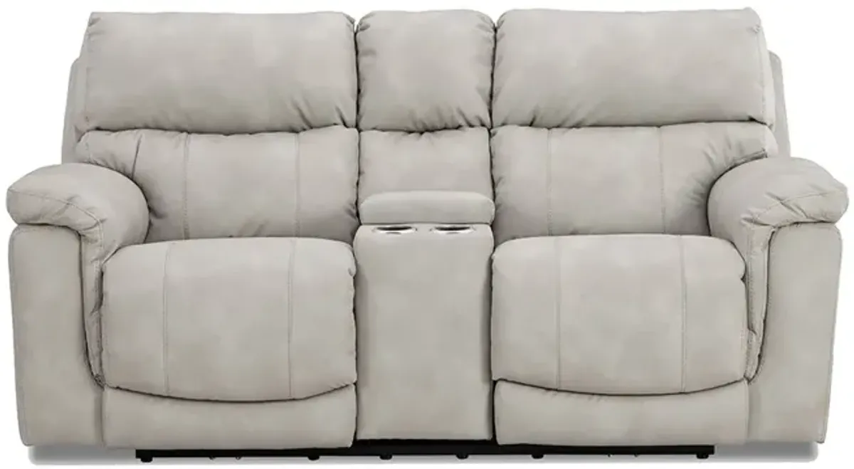 Beige Tyler Zero-G Power Reclining Loveseat