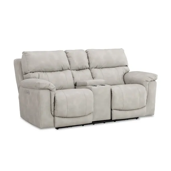 Beige Tyler Zero-G Power Reclining Loveseat