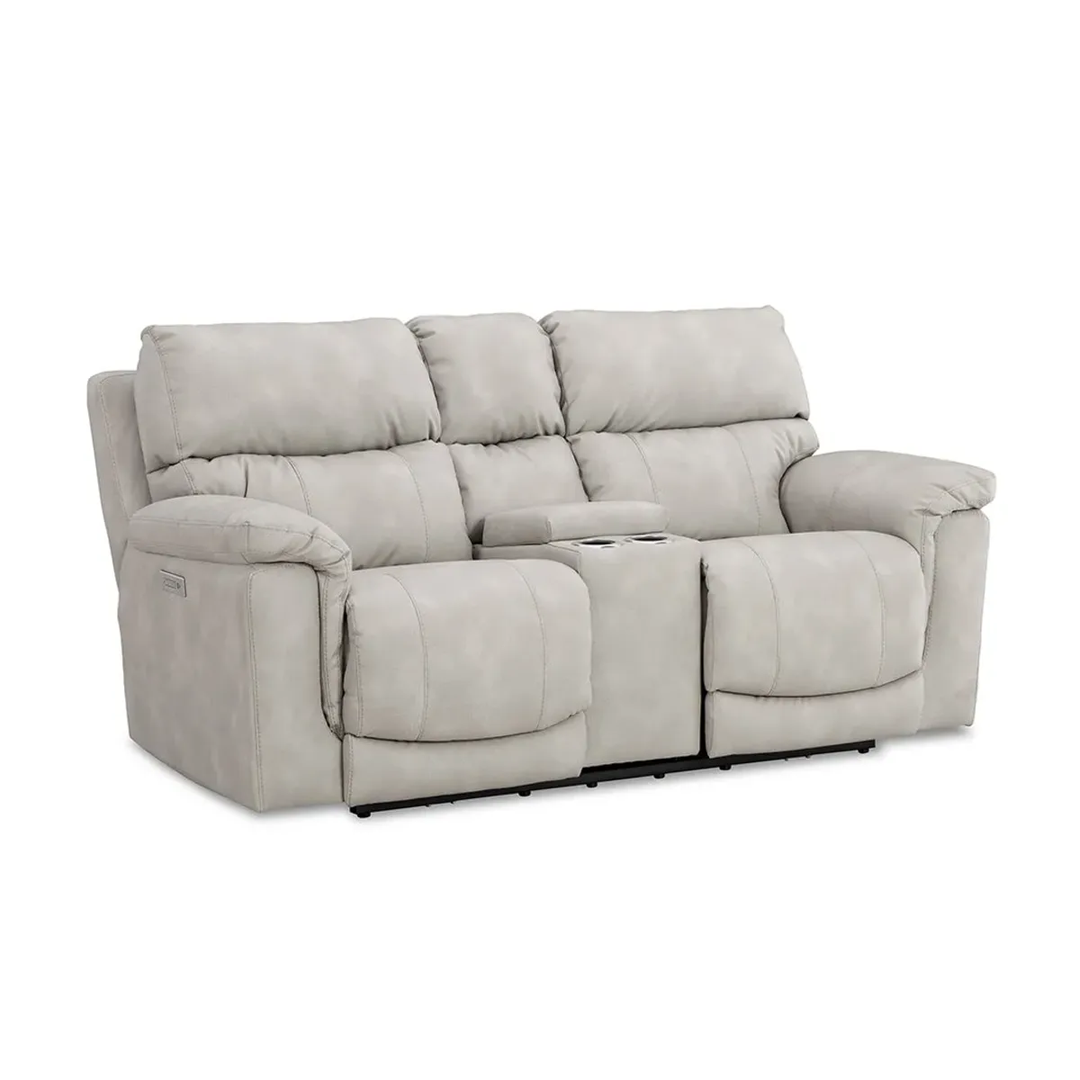 Gray Tyler Zero-G Power Reclining Loveseat
