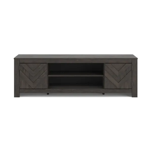 TV Stand Cayboni Black TV Stand - 71 Inches