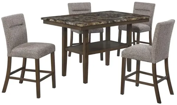 Mabel Counter Dining Set (5pc)