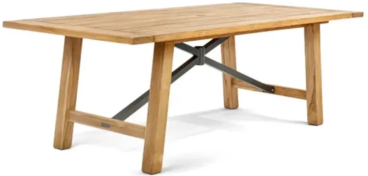 Truss Teak Dining Table