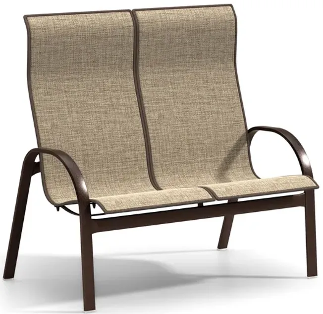 Stella High Back Sling Loveseat