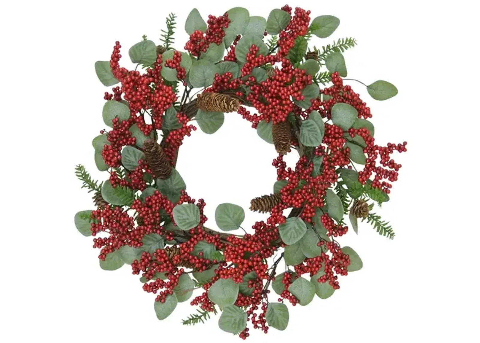 Wreath With Eucalyptus And Berries -24  