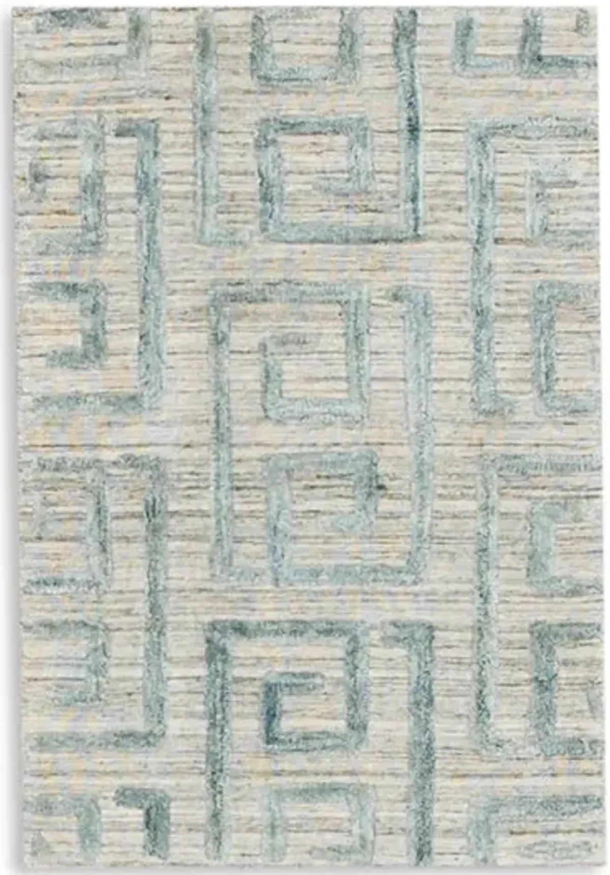 Hand Knotted Area Rug - 1 11  X 2 10 