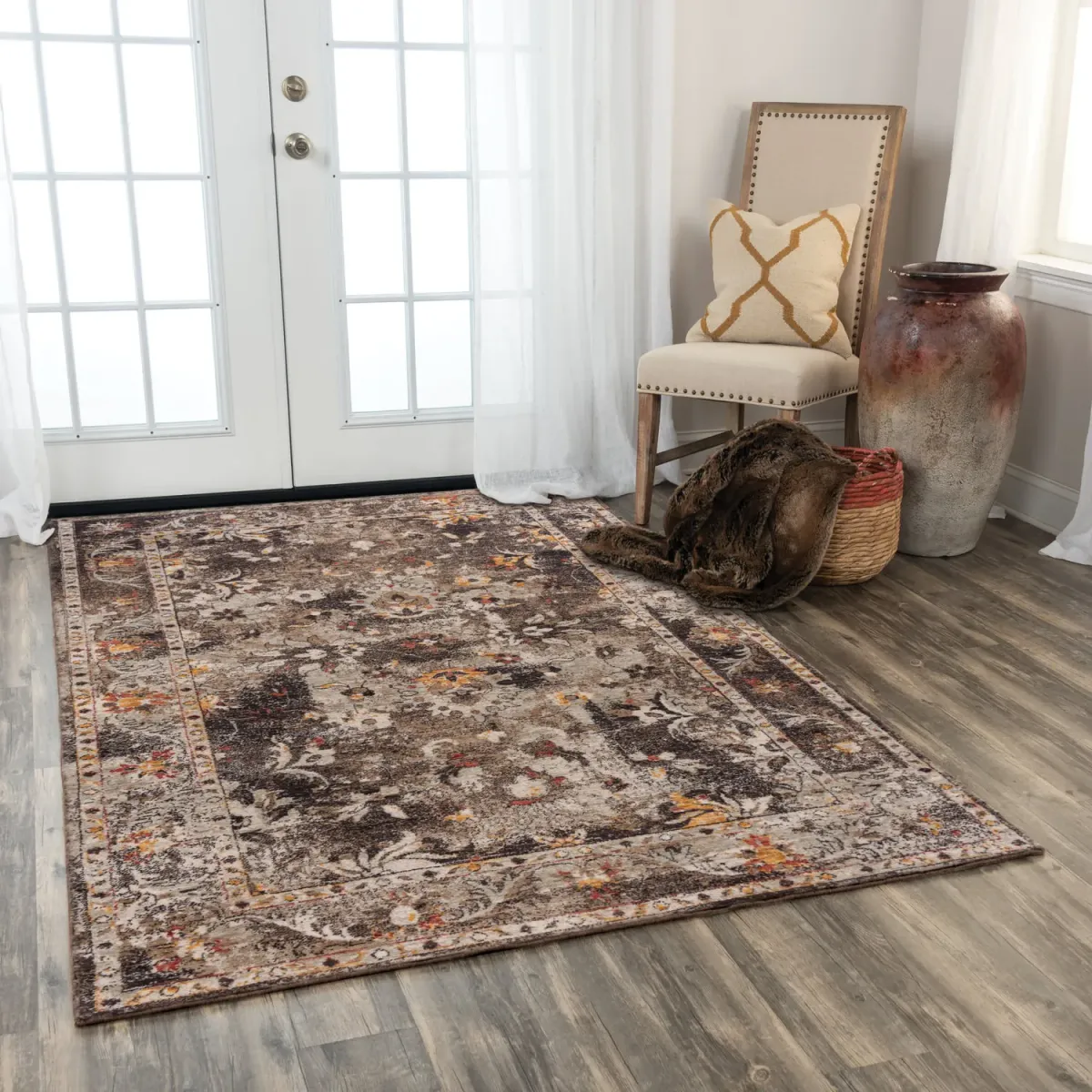 Ovation Brown Area Rug - 2 0  X 3 0 