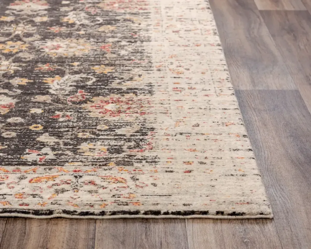 Ovation Brown Border Area Rug - 2 0  X 3 0 