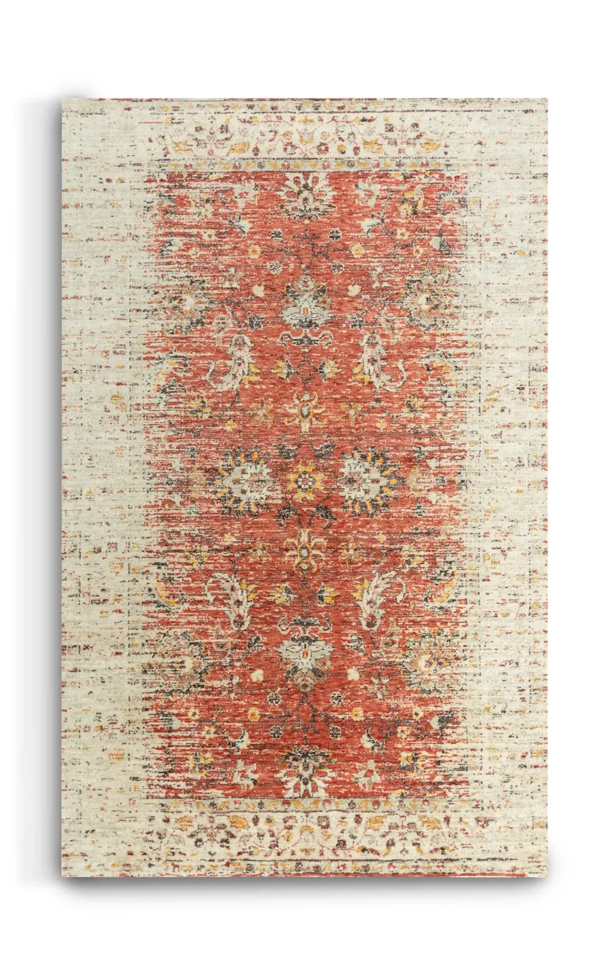 Ovation Rust Border Area Rug - 2 0  X 3 0 