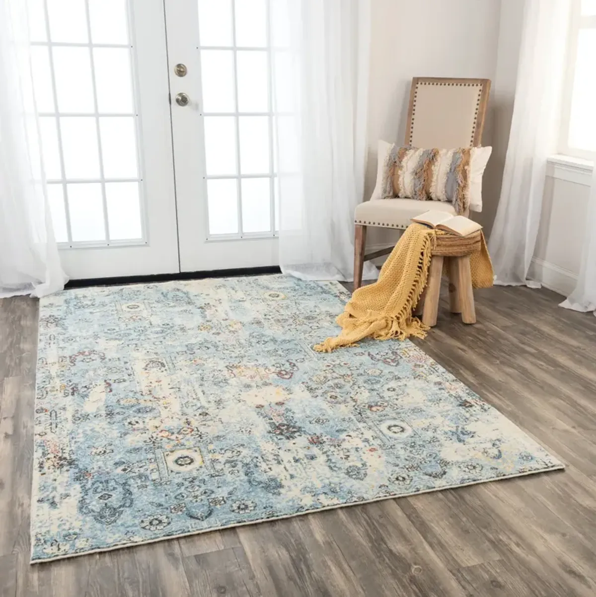 Ovation Blue Area Rug - 2 0  X 3 0 