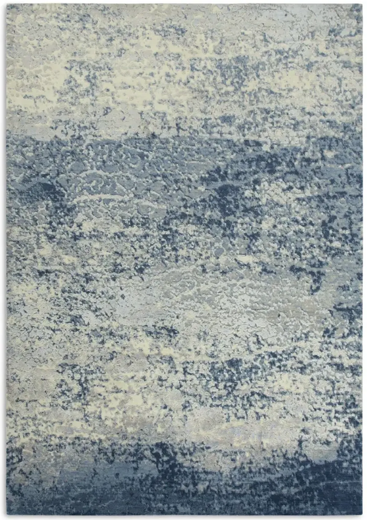 Artistry Blue Ivory Area Rug - 2 0  X 3 0   