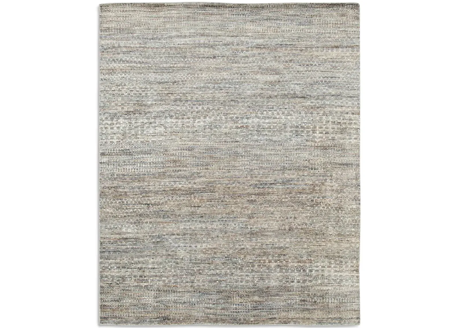 Kolkata Grey Area Rug - 2 6  X 4 0 