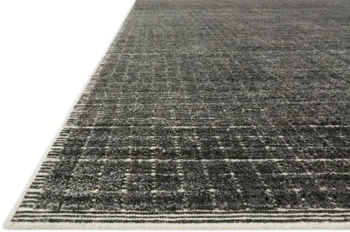 Beverly Charcoal Area Rug - 2 0  x 3 0  