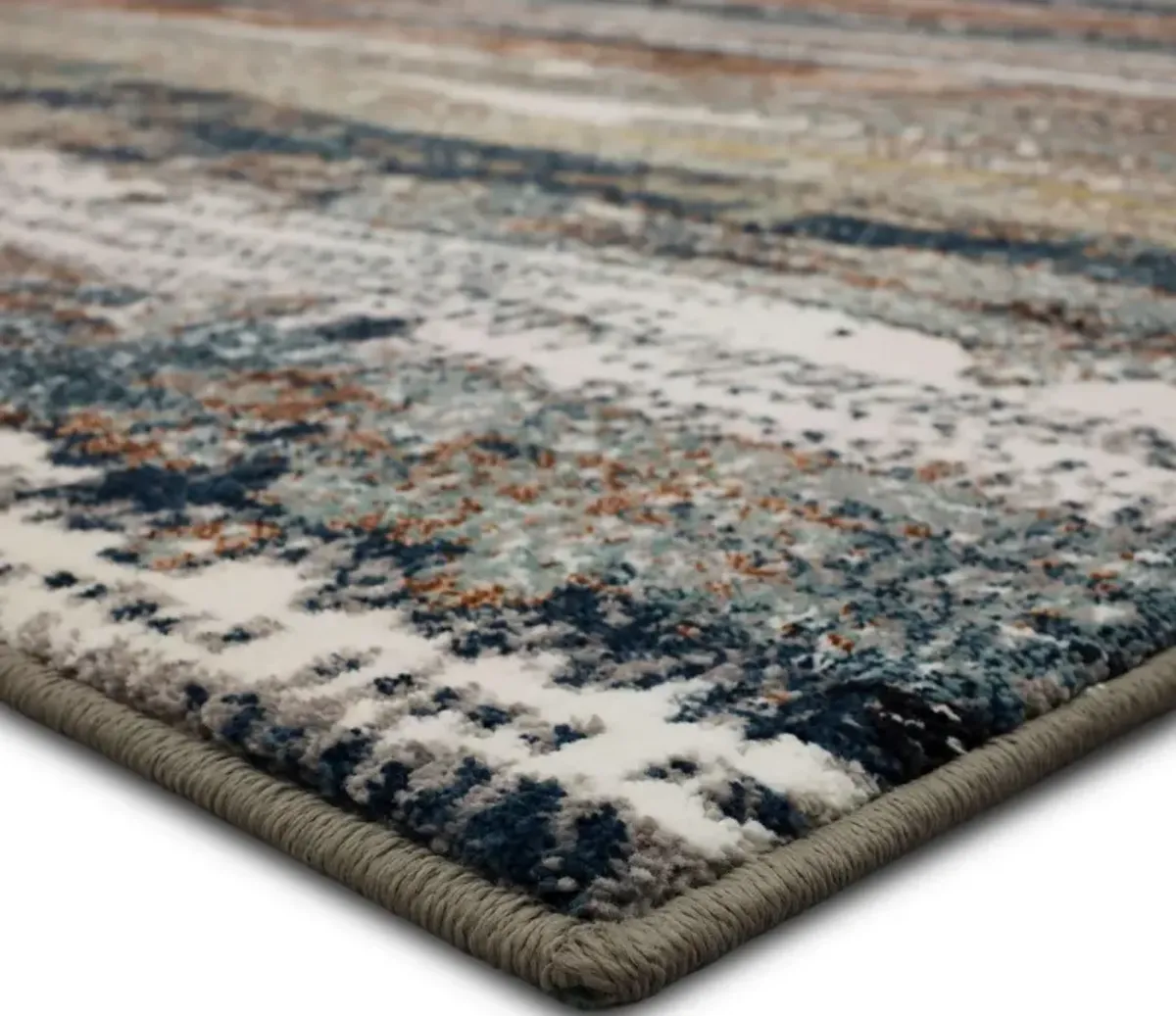 Epiphany Colorful Waves Area Rug -  2 0  x 3 0   