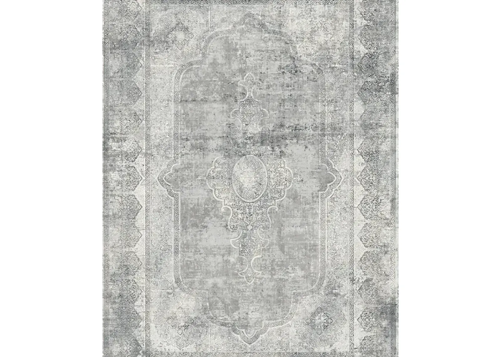 Clara Grey Area Rug - 2 0  X 3 0 