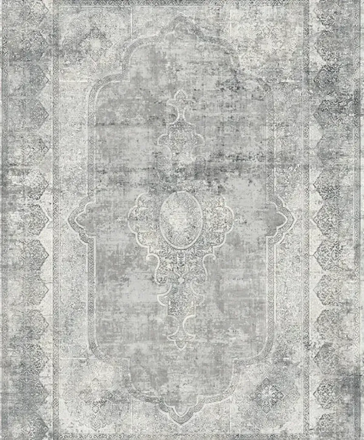 Clara Grey Area Rug - 2 0  X 3 0 