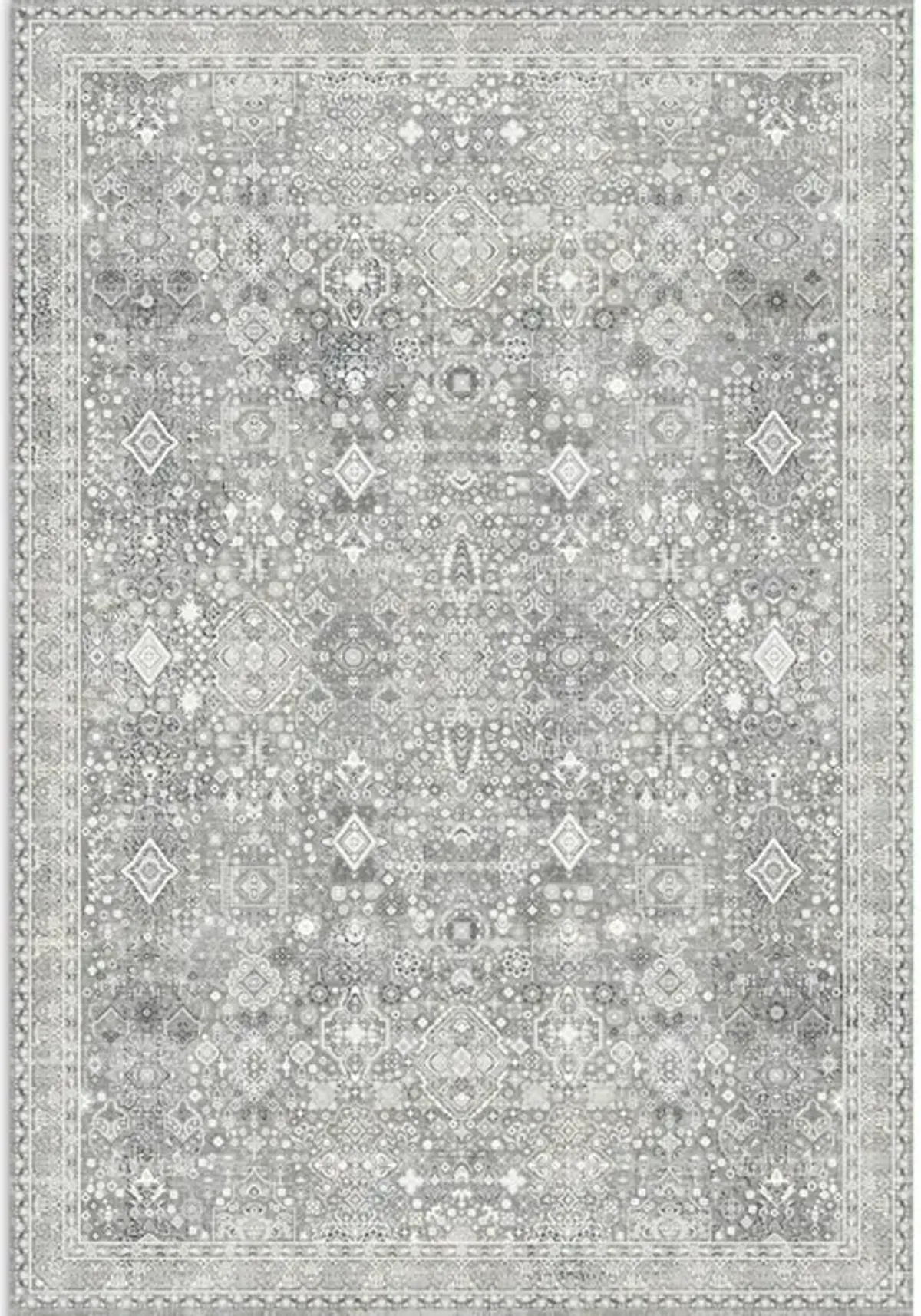 Clara Grey Area Rug - 2 0  X 3 0 