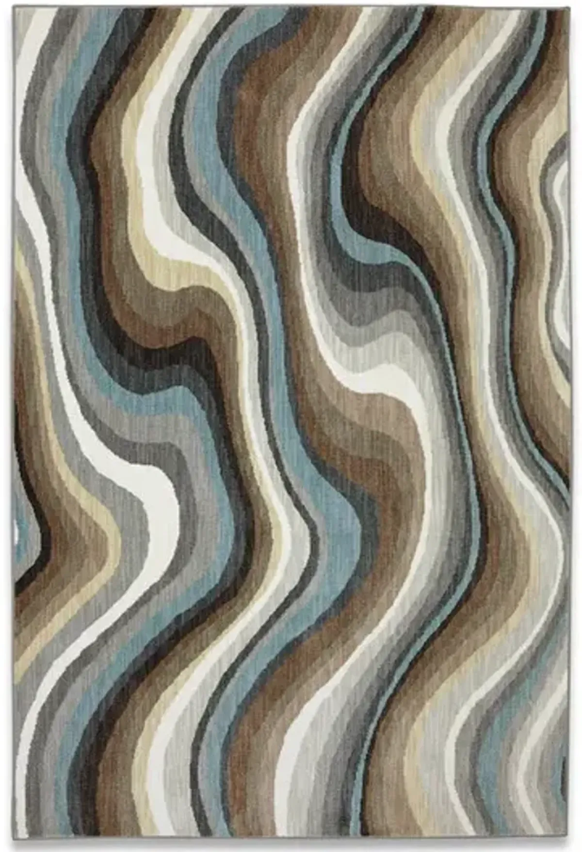 Euphoria Larkhall 3 6  X 5 6  Area Rug