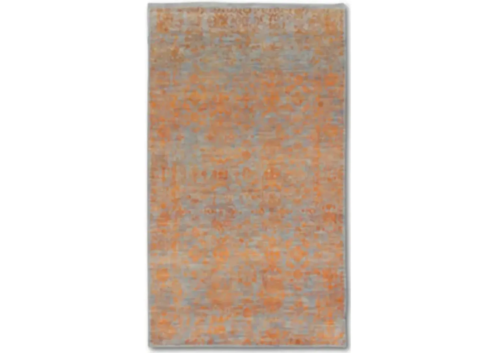 Hand Knotted Area Rug - 2 11  X 5 0  