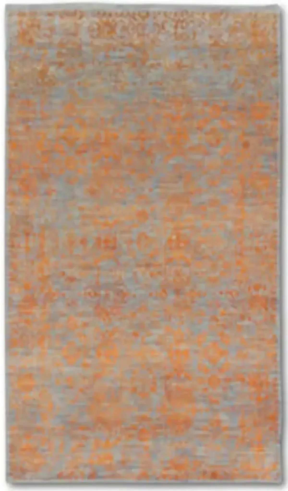 Hand Knotted Area Rug - 2 11  X 5 0  