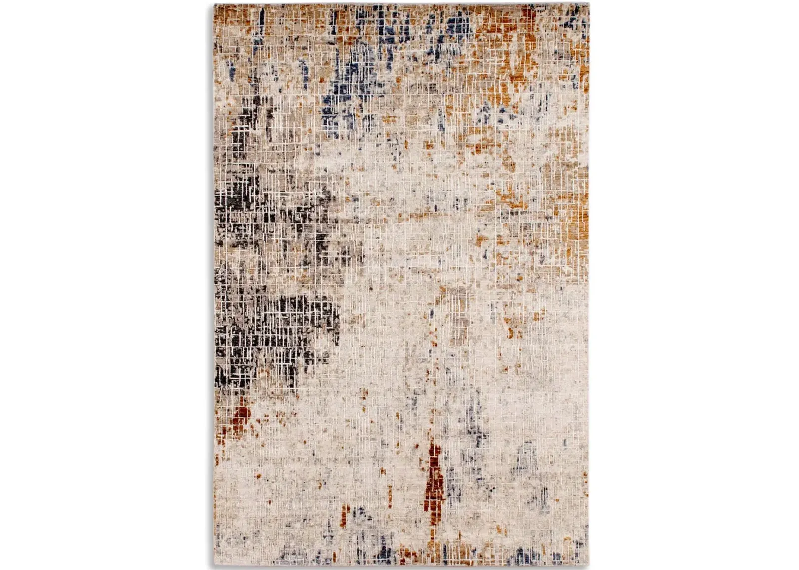 Galaxy Grid 2 6  x 4 0  Area Rug