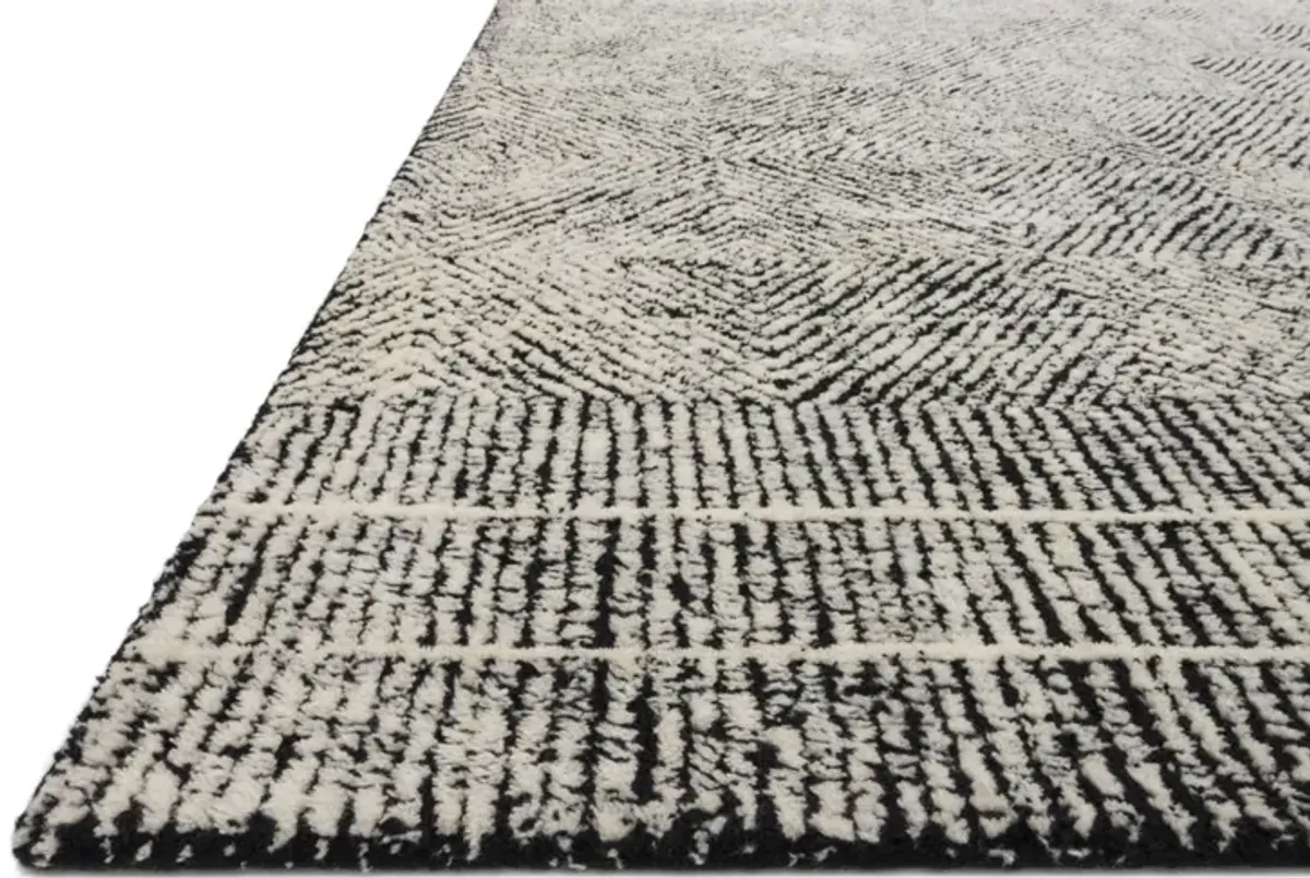 Kopa Black Ivory - 3 6  x 5 6  Area Rug