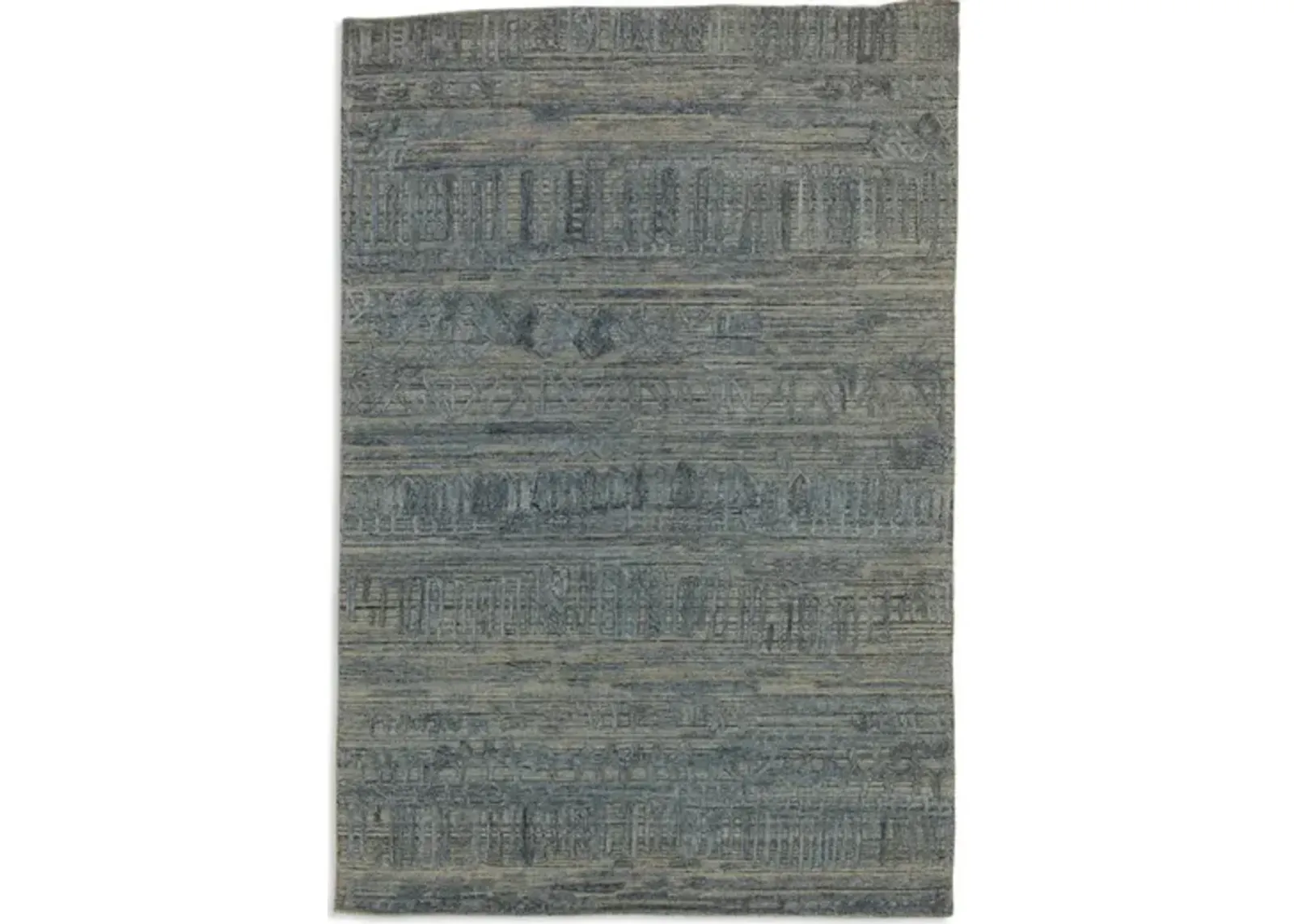 Hand Knotted 4 2  X 6 3  Area Rug