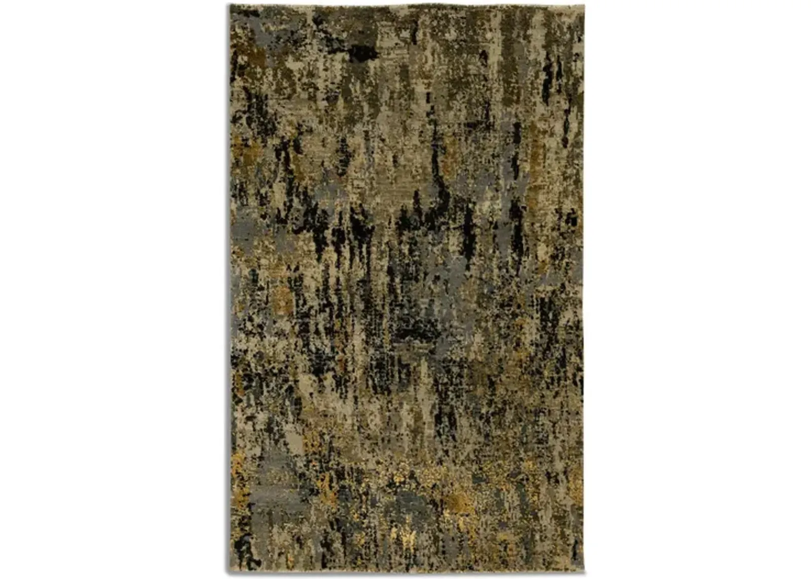 Hand Knotted 3 10  X 6 2  Area Rug