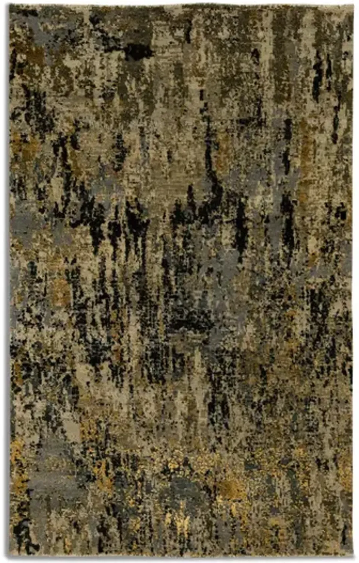 Hand Knotted 3 10  X 6 2  Area Rug