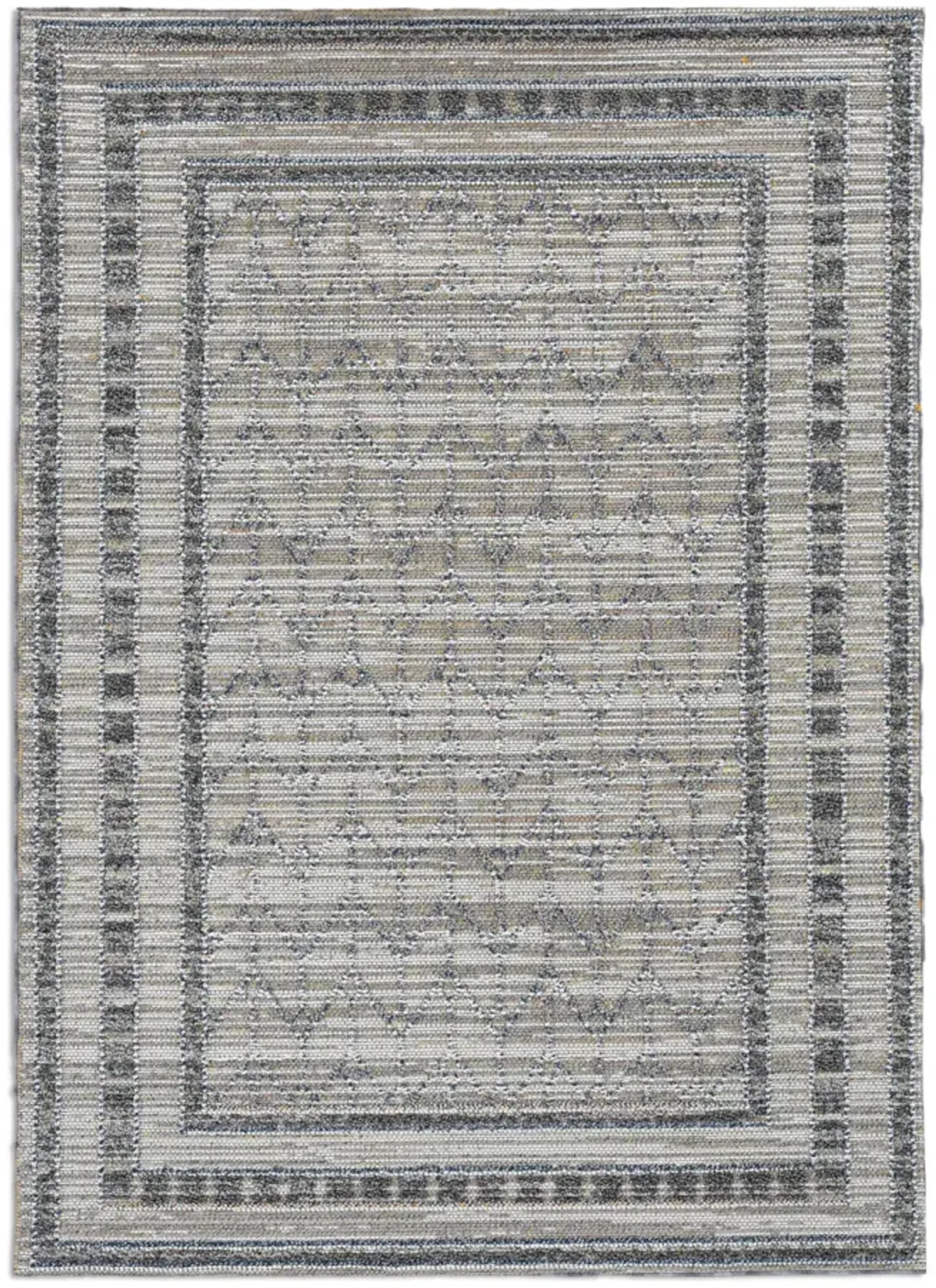 Terrace Grey Elliot 4 0  x 5 9  Area Rug