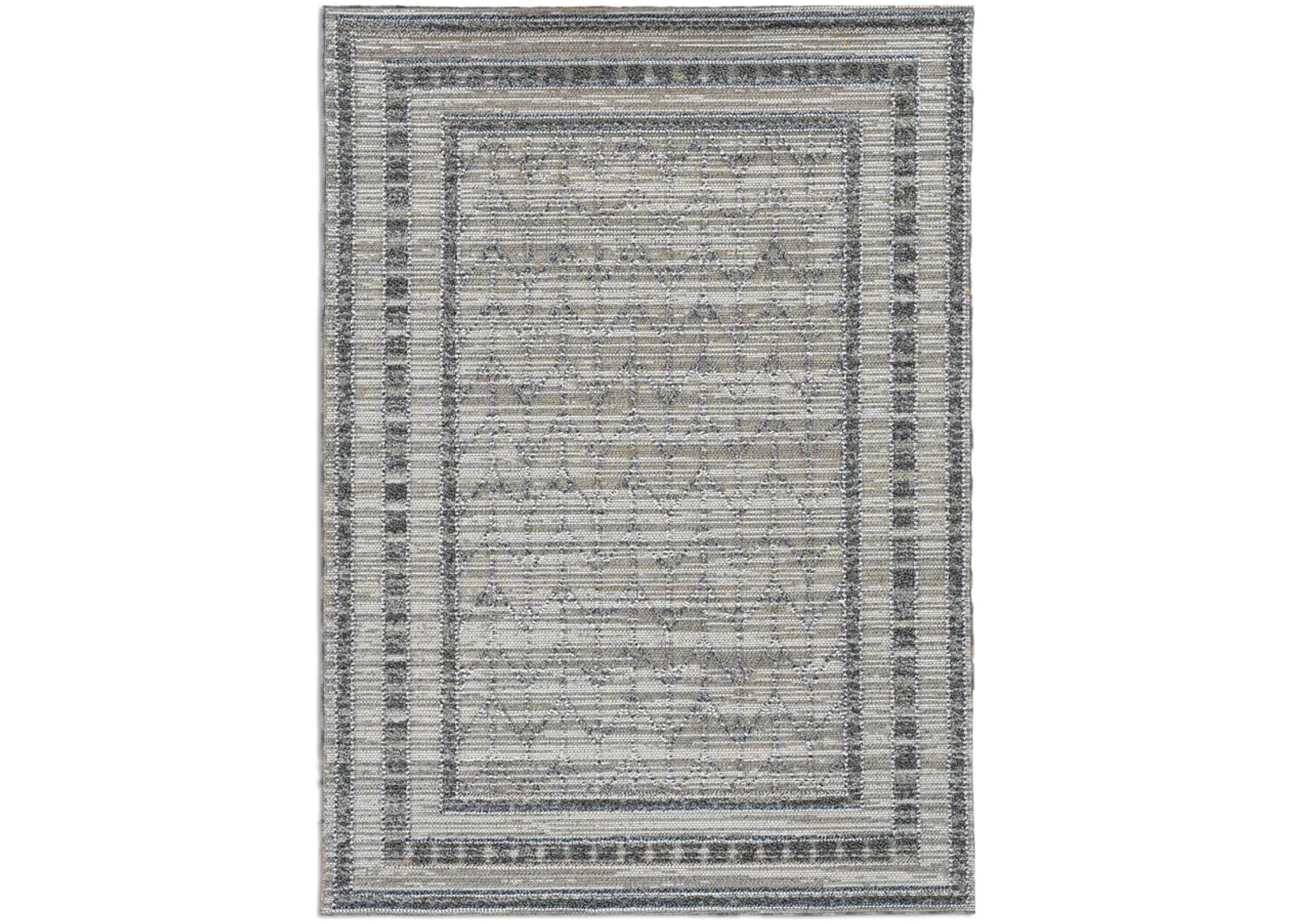 Terrace Grey Elliot 4 0  x 5 9  Area Rug