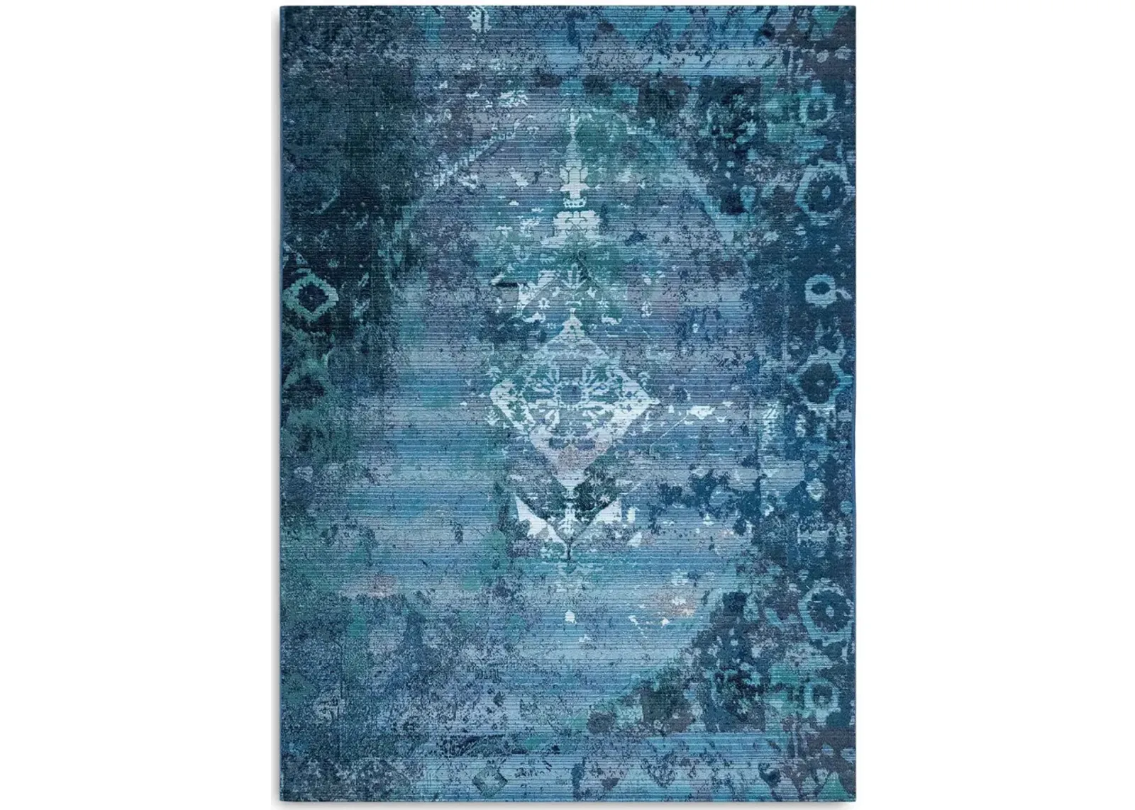 Marina Kermin Blue 3 3  X 4 9  Area Rug