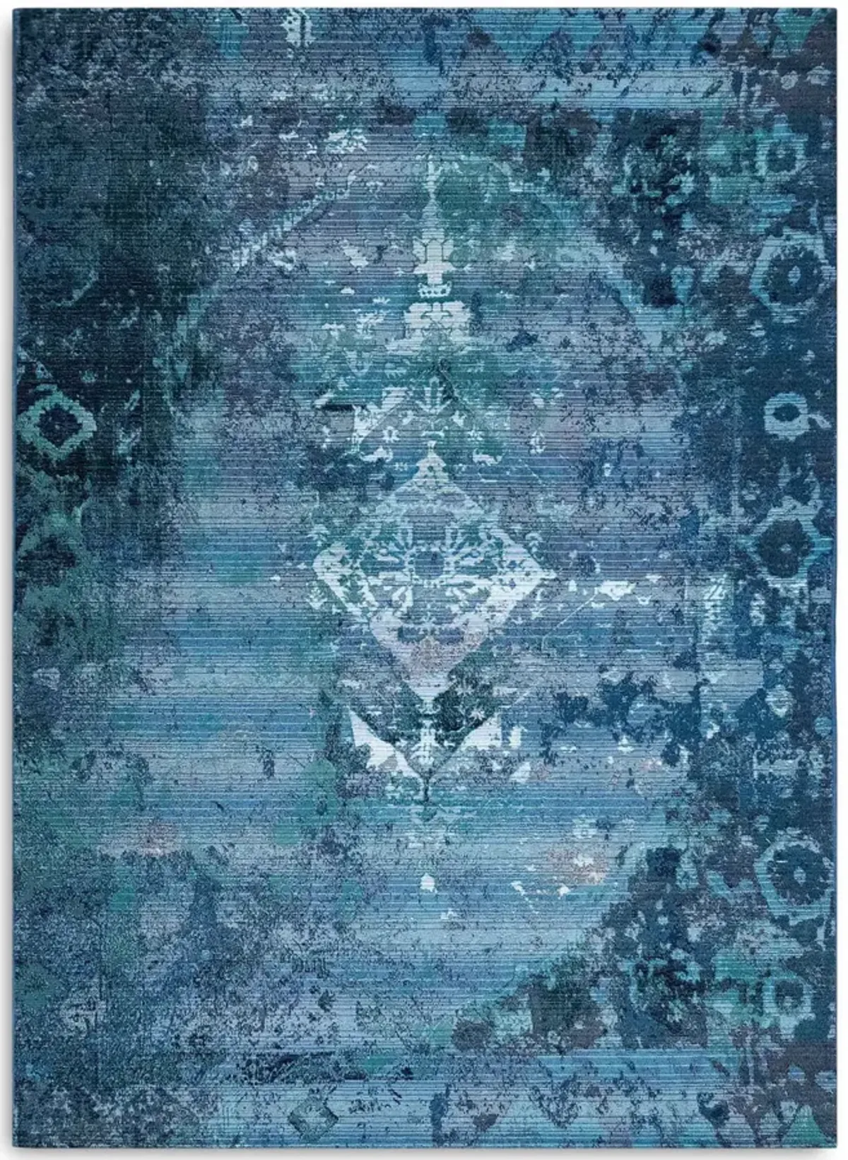 Marina Kermin Blue 3 3  X 4 9  Area Rug