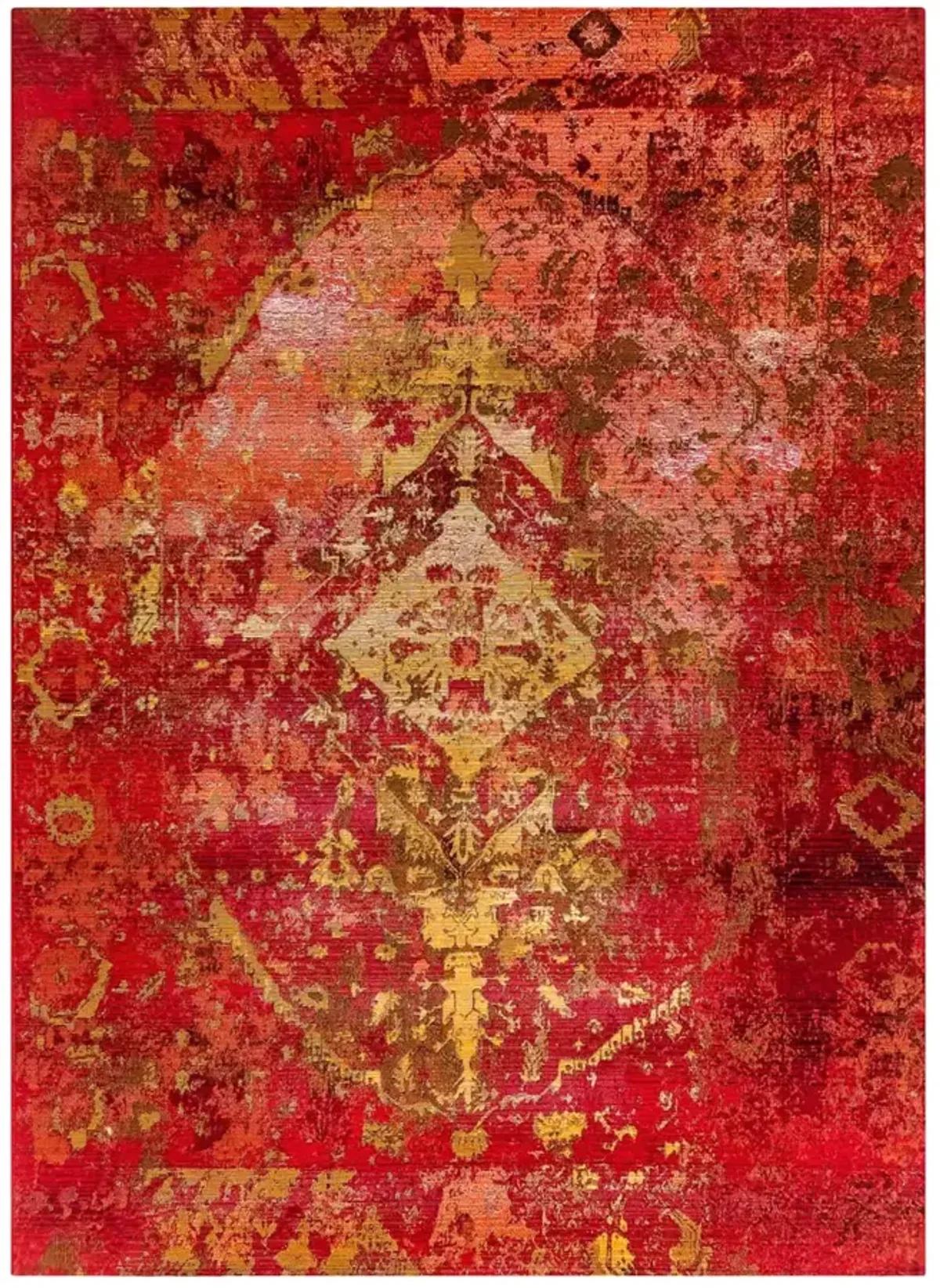 Marina Kermin Saffron 3 3  x 4 9  Area Rug 