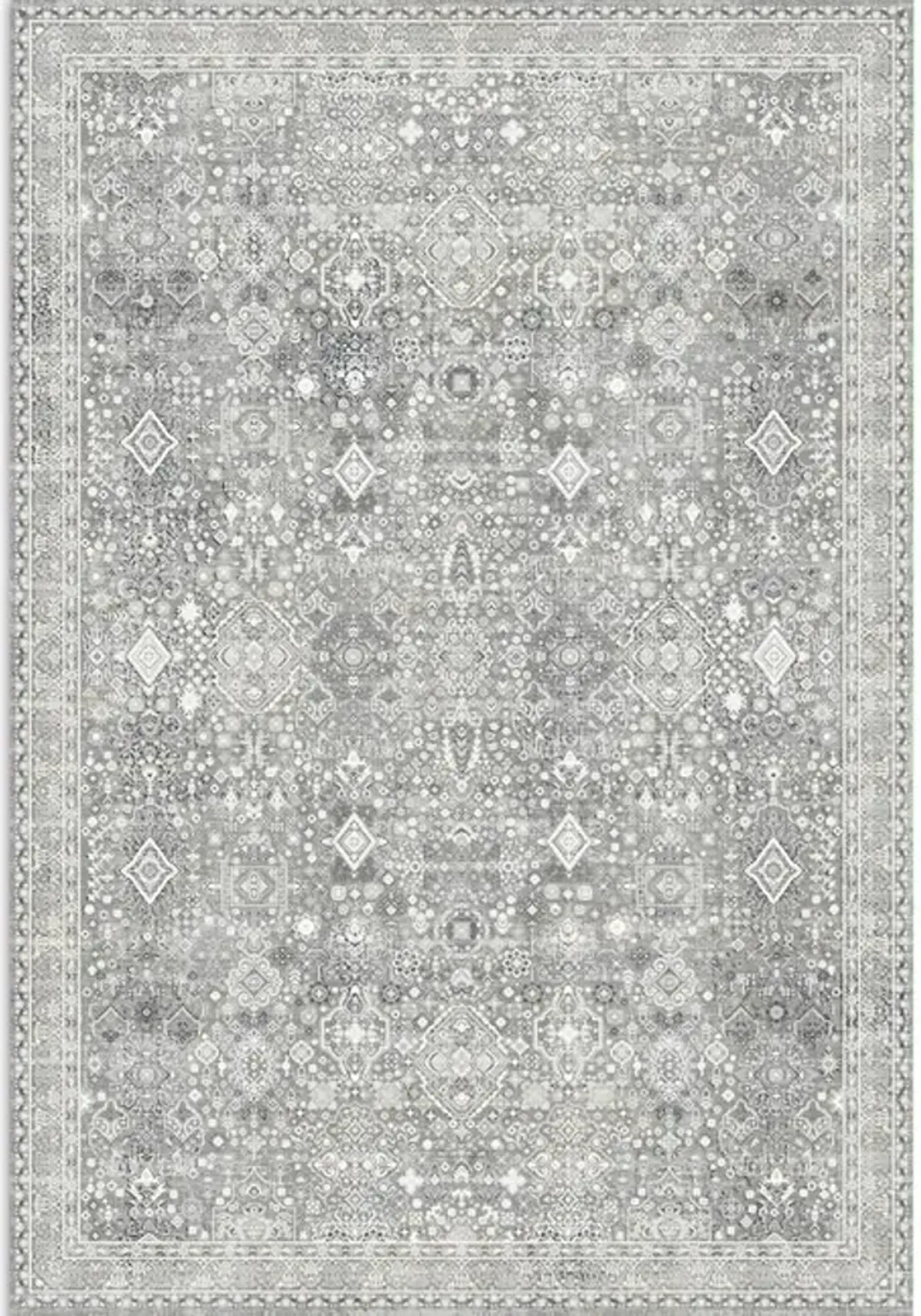 Clara Grey Area Rug - 3 3  X 5 3 