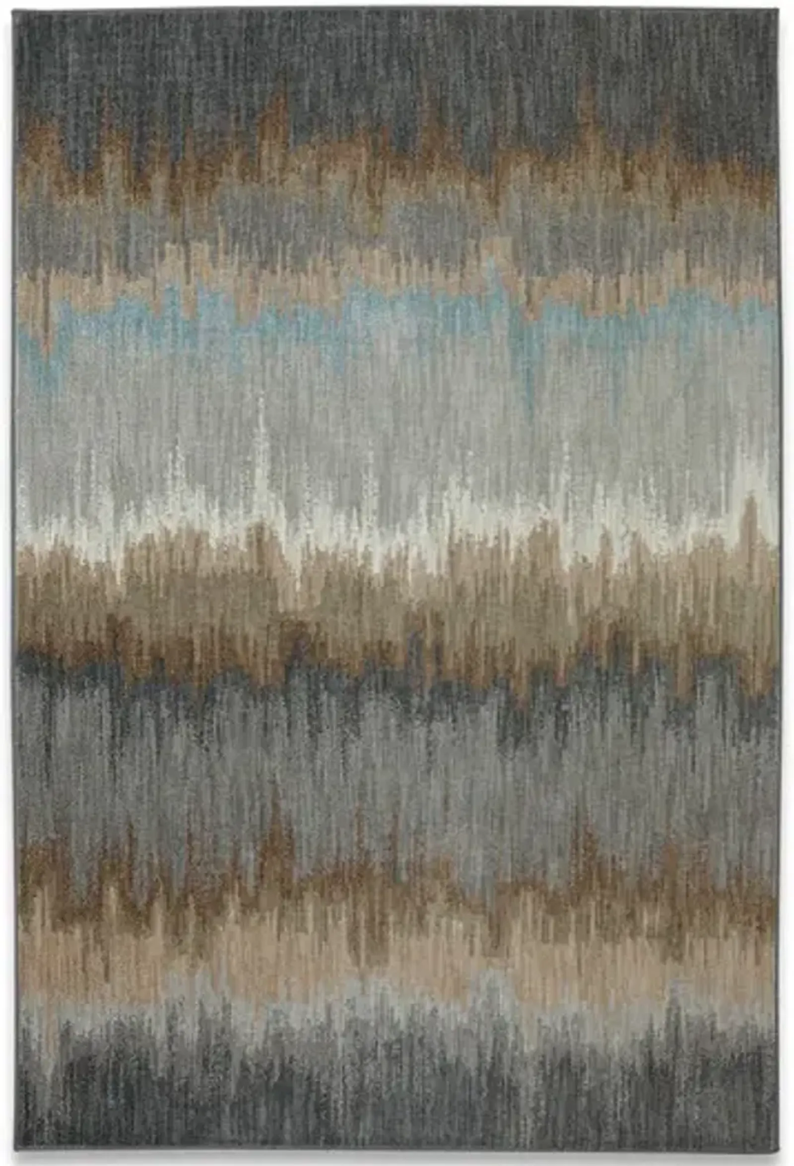 Euphoria Cashel Abyss Blue 5 3  X 7 10  Area Rug