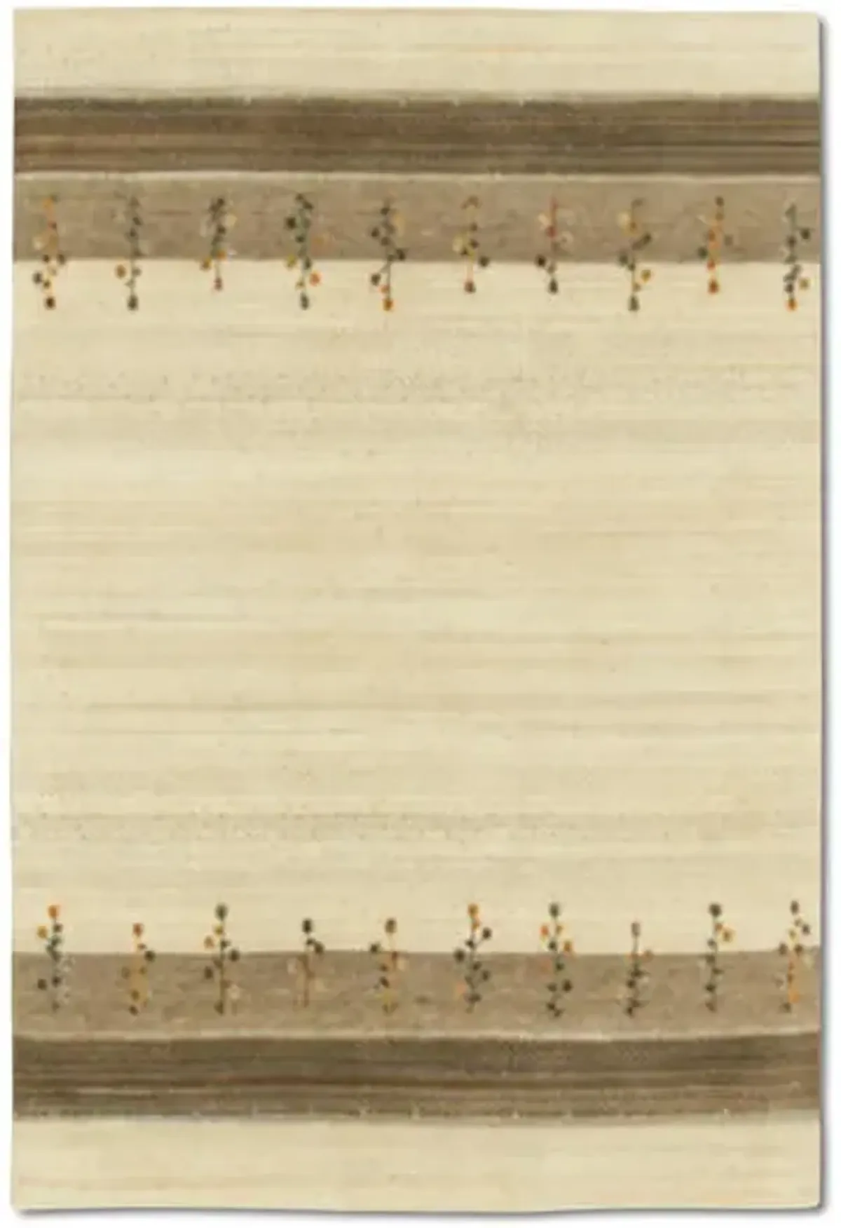 Hand Knotted Area Rug - 5 6  X 8 0 