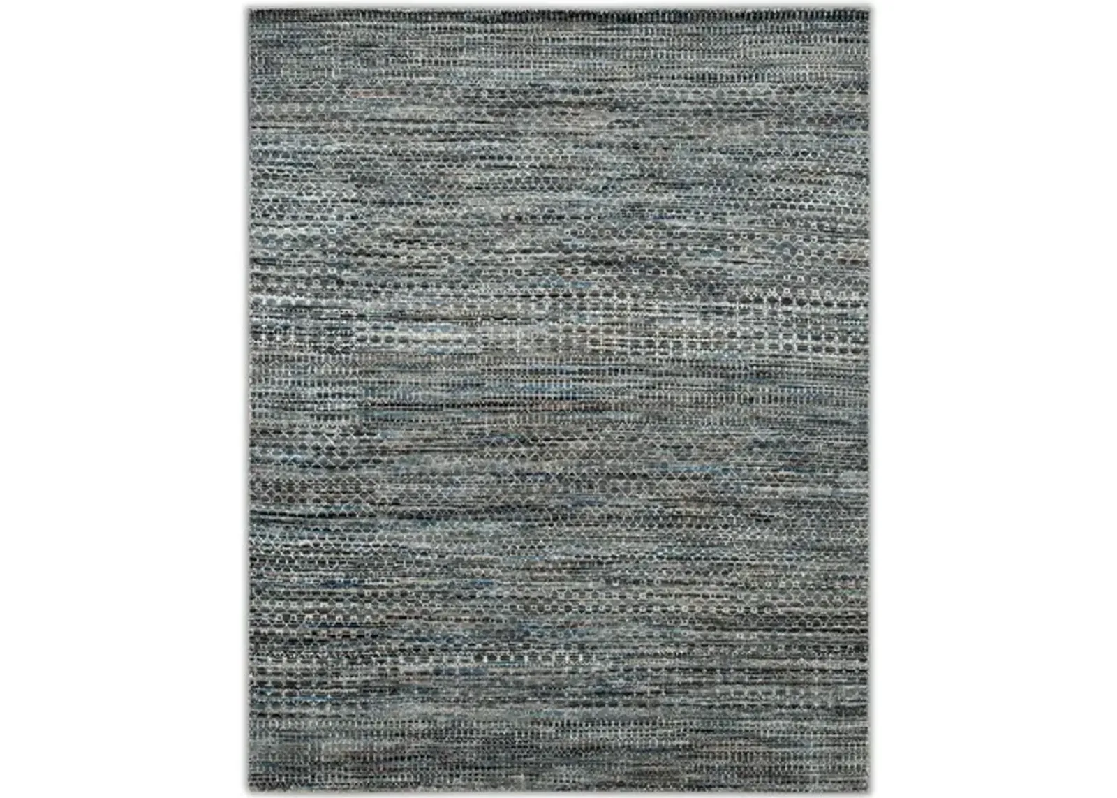 Kolkata Charcoal Area Rug - 5 6  X 8 6 