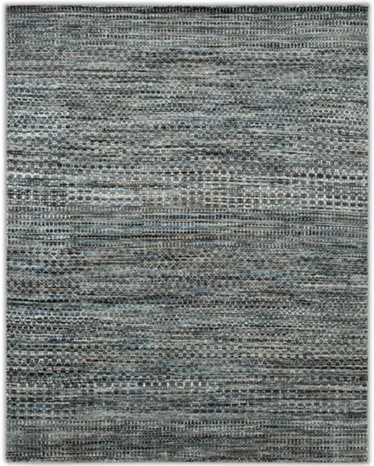 Kolkata Charcoal Area Rug - 5 6  X 8 6 