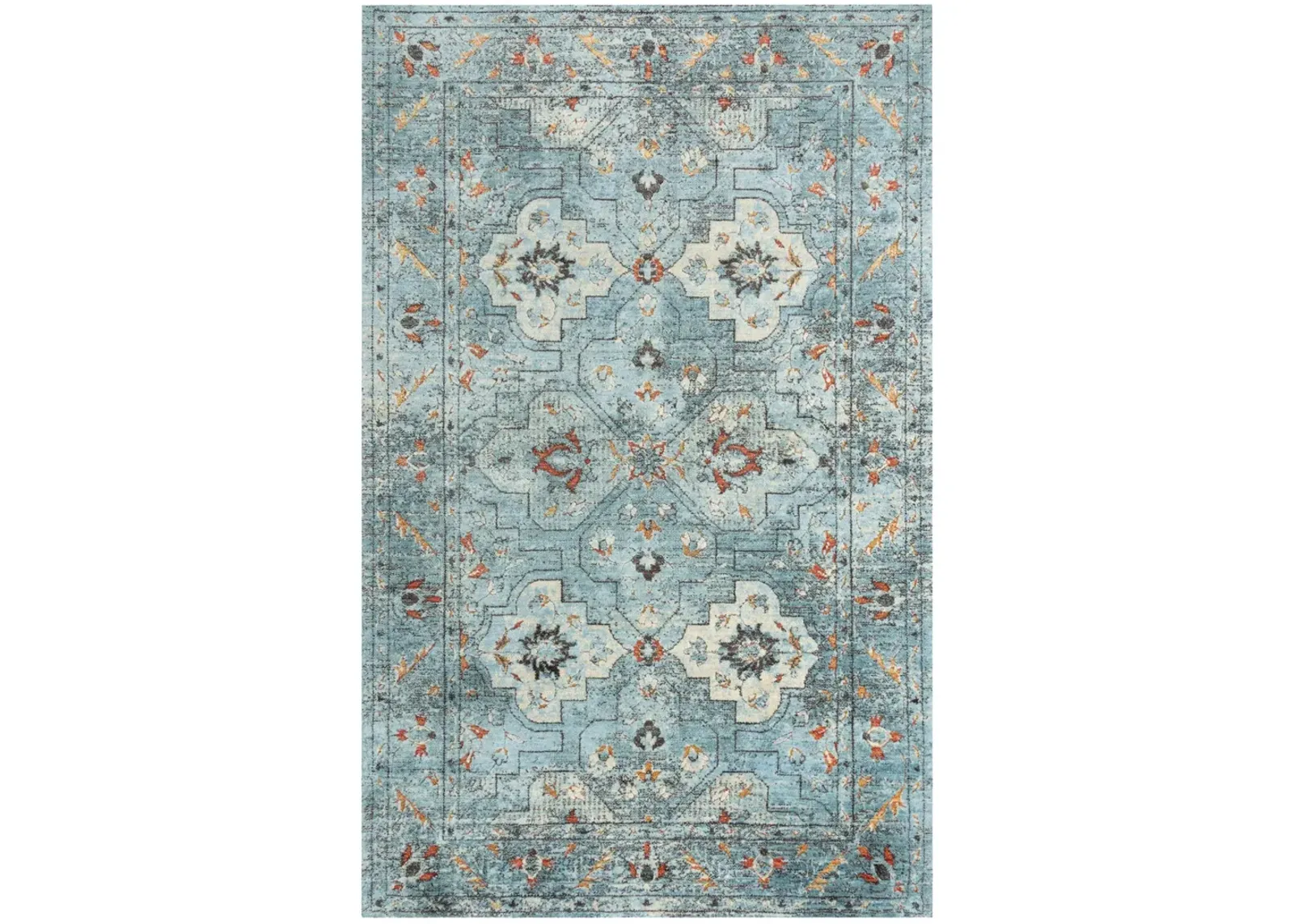 Premier Blue Area Rug - 5 0  x 8 0 