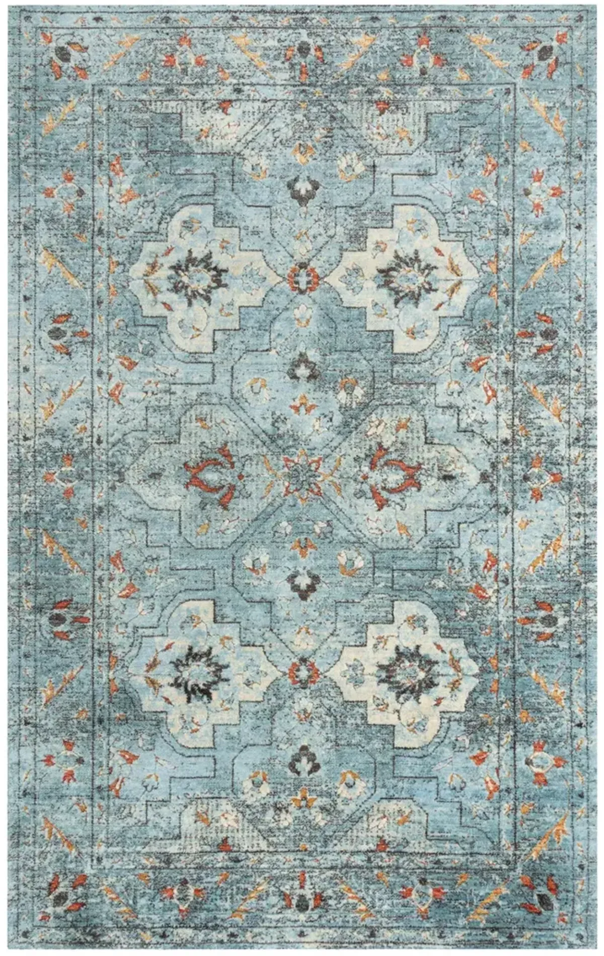 Premier Blue Area Rug - 5 0  x 8 0 