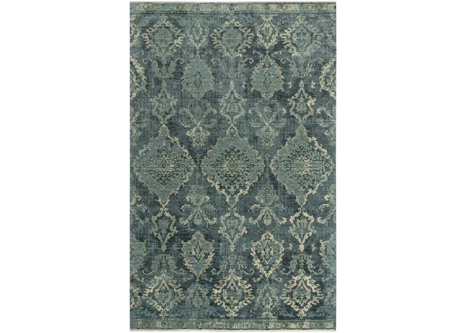 Platinum Blue Area Rug - 5 0  X 8 0 