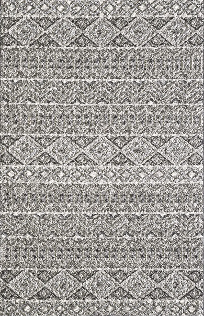 Terrace Grey Watson 5 0  x 7 6  Area Rug