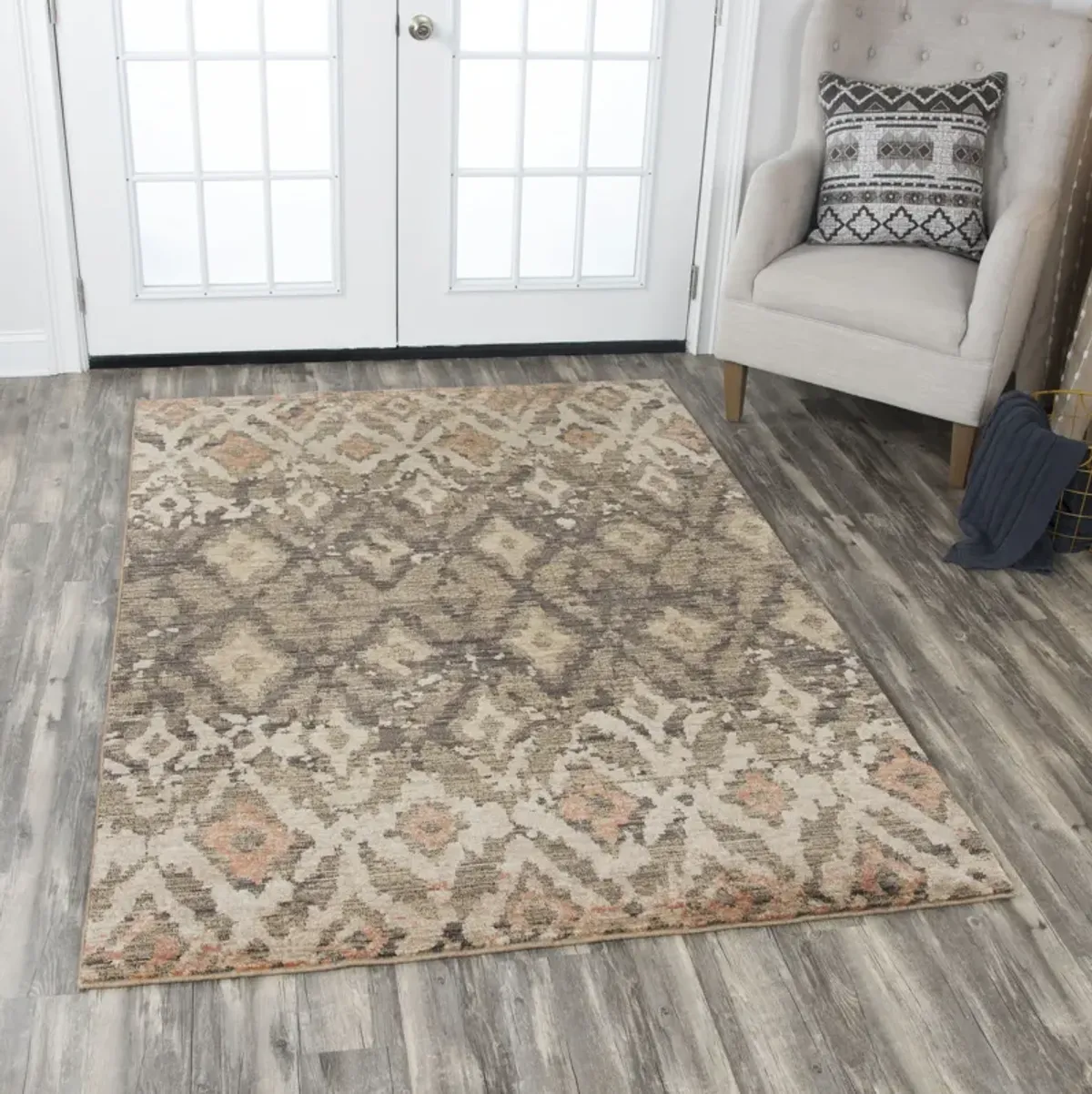 Gossamer Brown - 5 0  x 8 0  Area Rug