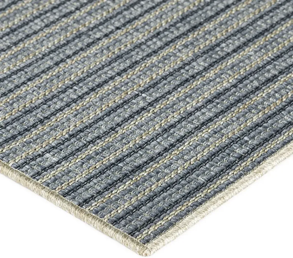 Bali Denim Indoor Outdoor Area Rug - 5 0  x 8 0 