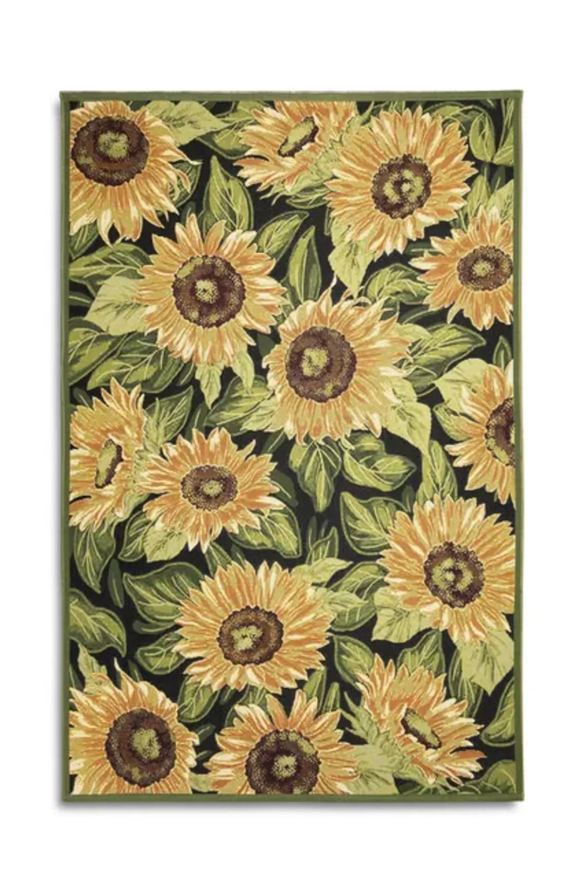 Marina Indoor Outdoor Sunflower Area Rug - 4 10  X 7 6 