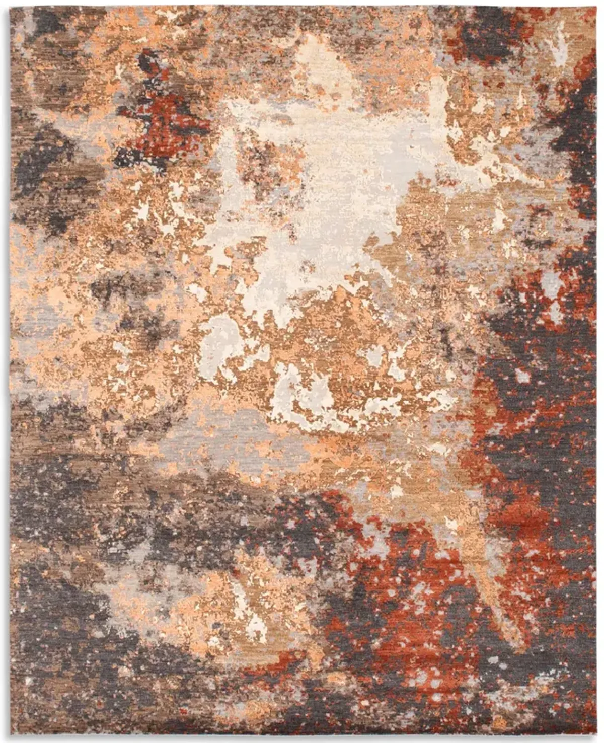 Galaxy Multi Amber 6 0  x 9 0  Area Rug