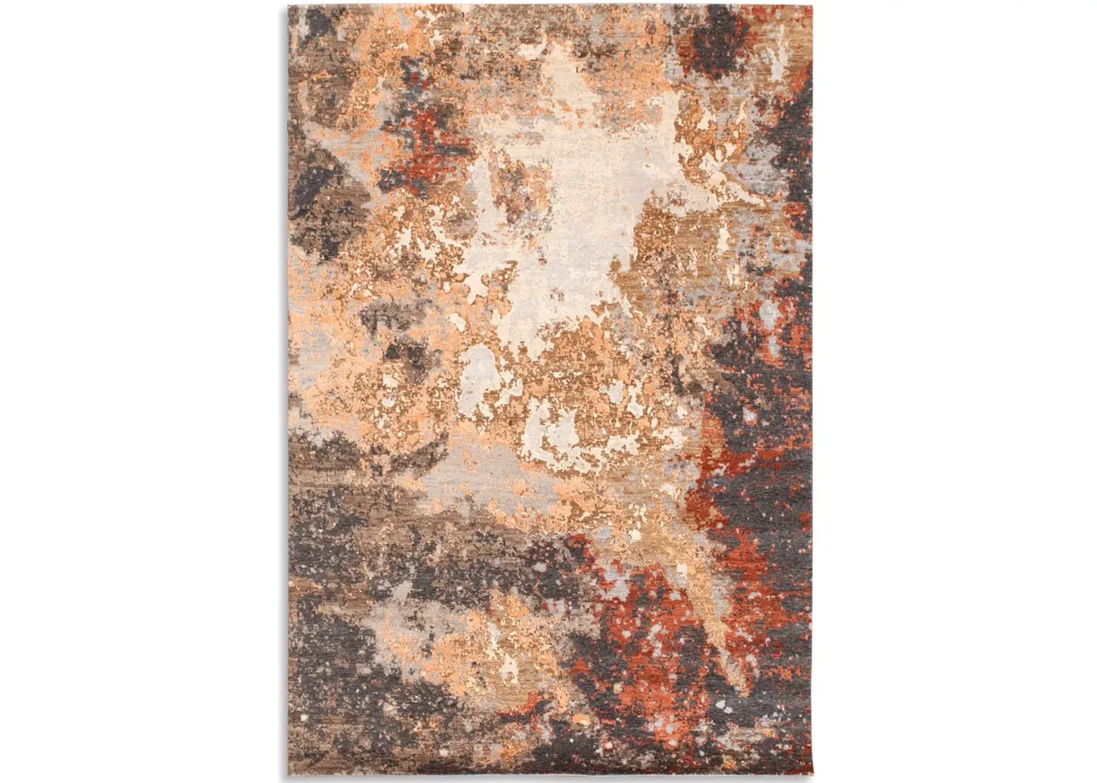 Galaxy Multi Amber 6 0  x 9 0  Area Rug