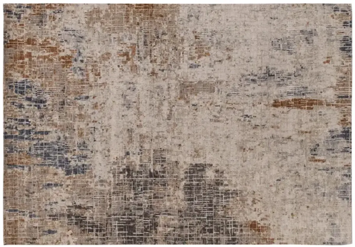 Galaxy Grid 6 0  x 9 0  Area Rug